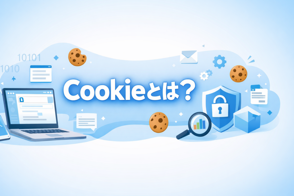 Cookieの意味や仕組みを初心者向けに解説するイメージ画像